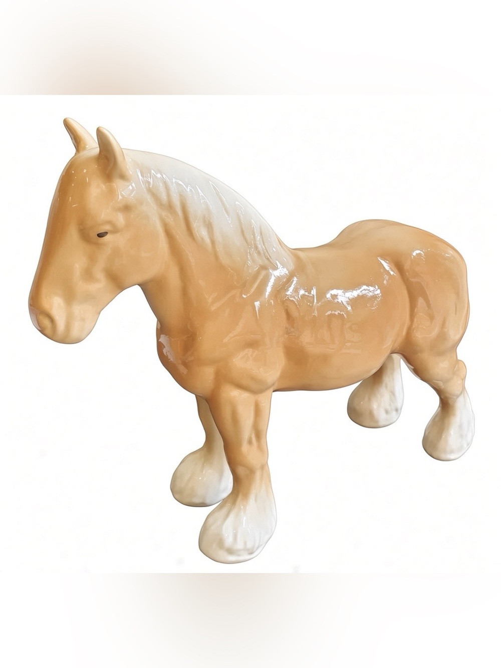 Big Horse Ceramic Art Figurine Home Decor